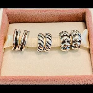 Pandora spacers :all six